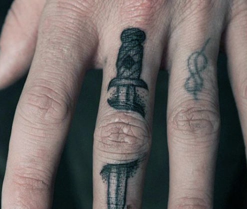 Finger Tattoo Men Best Tattoo Ideas
