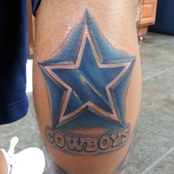50 Dallas Cowboys Tattoos For Men - Manly NFL Ink Ideas
