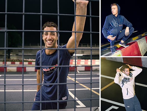 Daniel Ricciardo And Daniil Kvyat For Red Bull Puma Formula 1 Racing