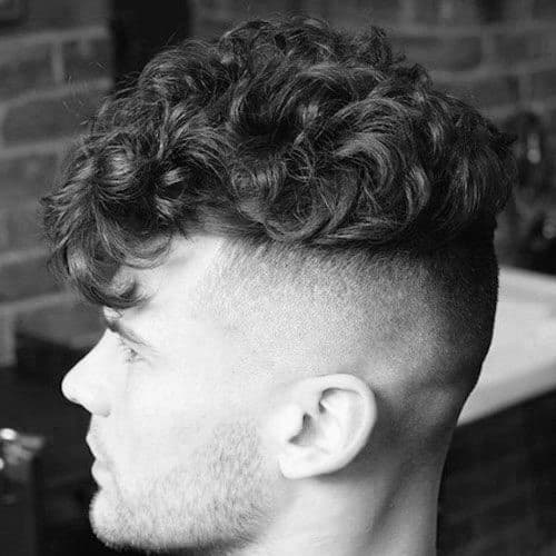 77  Undercut mens haircut curly for Women