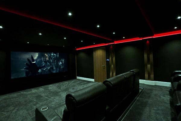 80 Home Theater Design Ideas For Men - Movie Room Retreats