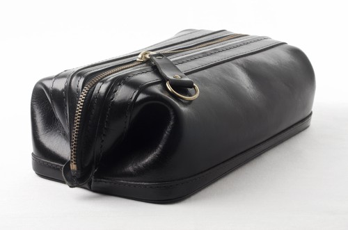 best mens leather toiletry bag