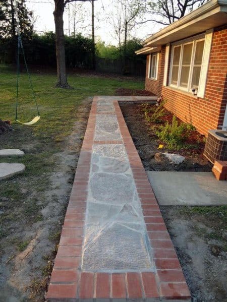 Top 50 Best Brick Walkway Ideas - Hardscape Path Designs