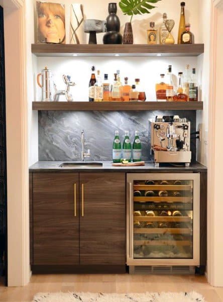 Top 70 Best Home Wet Bar Ideas Cool Entertaining Space Designs