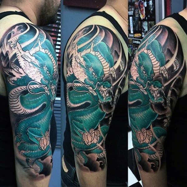 50 Deadly Dragon Tattoos For Men - Manly Mythical Monsters