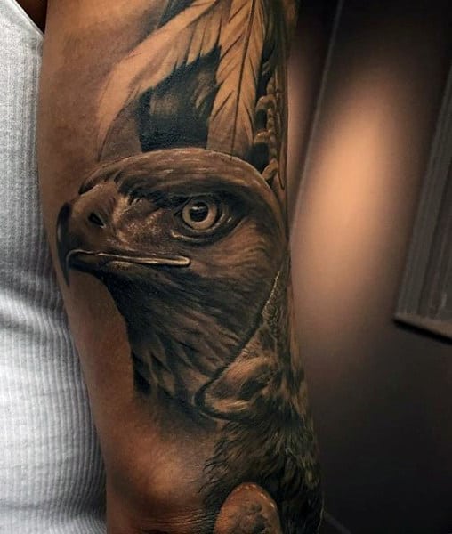 75 Eagle Tattoos For Men - A Soaring Flight Of Designs