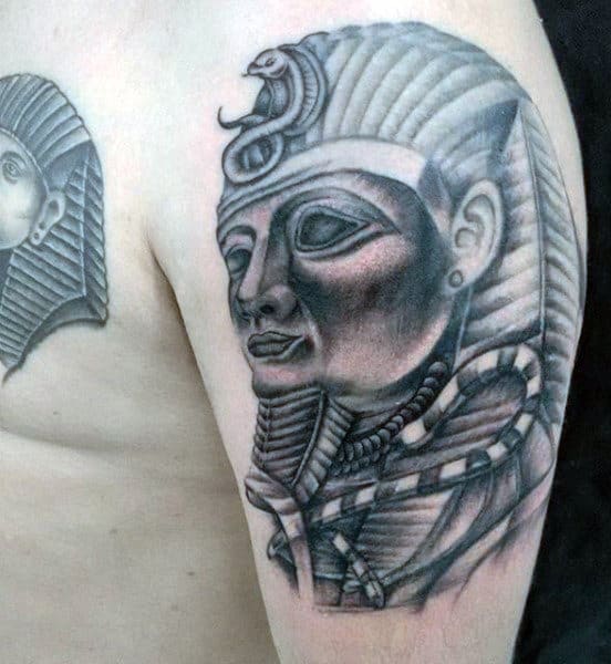 Egyptian Writing Men's Tattoos