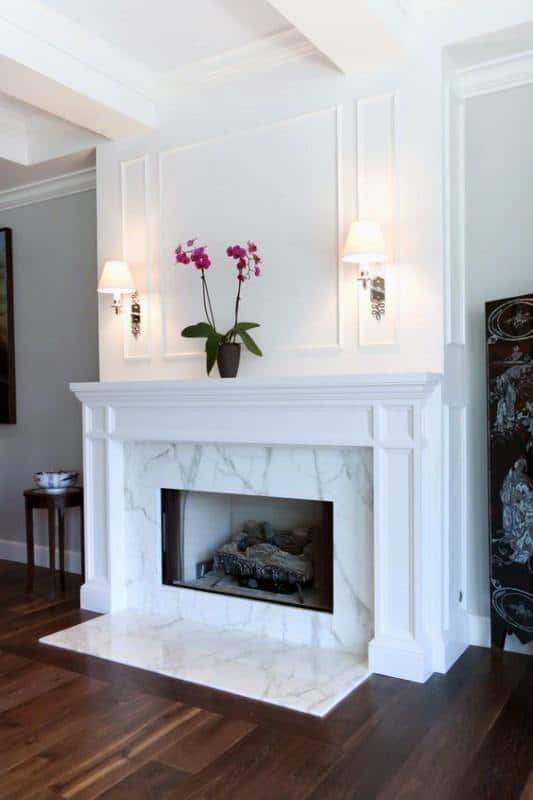 Discover a frame to the masterpiece with the top 60 best fireplace mantel designs. Explore luxury interior surround ideas and architecture inspiration.