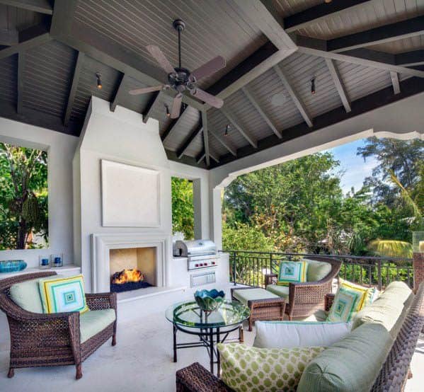 Top 50 Best Patio Ceiling Ideas Covered Outdoor Designs