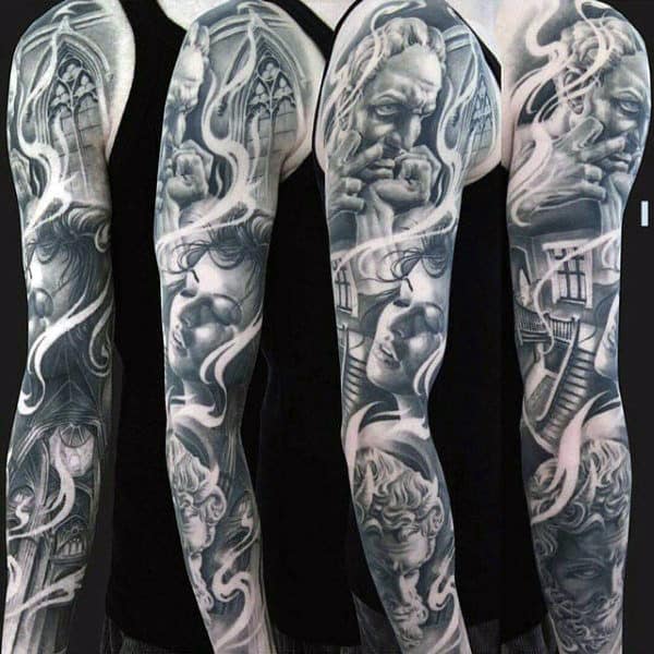 70 Unique Sleeve Tattoos For Men  Aesthetic Ink Design Ideas