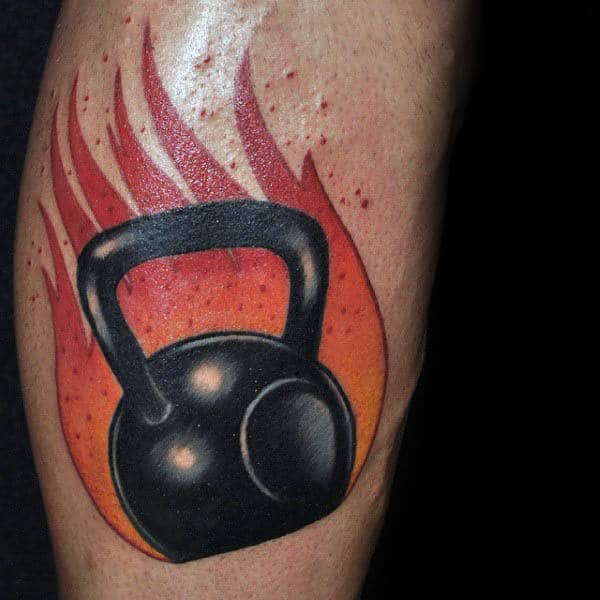 50 Fitness Tattoos For Men - Bodybuilding Design Ideas