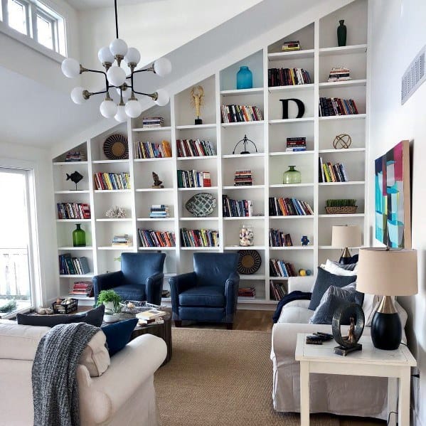 Top 60 Best Built In Bookcase Ideas - Interior Bookshelf Designs