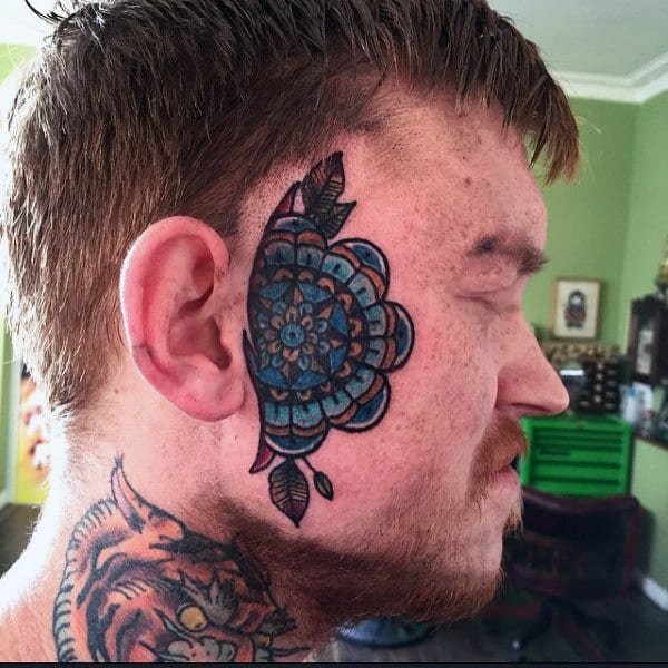 Top 90 Most Amazing Men's Face Tattoos [2020 Inspiration Guide]