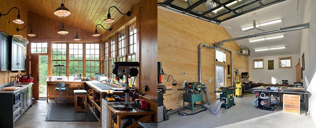 Top 60 Best Garage Workshop Ideas Manly Working Spaces