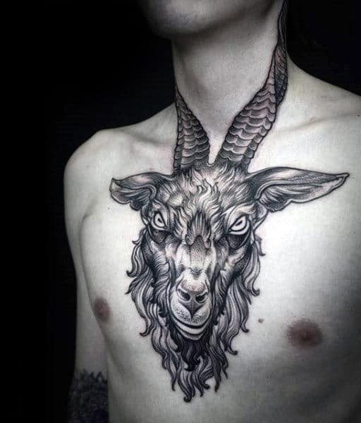 100 Goat Tattoo Designs For Men Ink Ideas With Horns