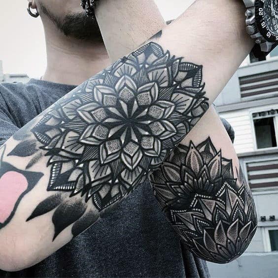Mandala Tattoo Designs For Men Symbolic Ink Ideas