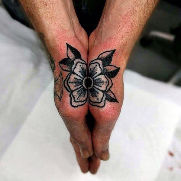 70 Simple Hand Tattoos For Men  Cool Ink Design Ideas