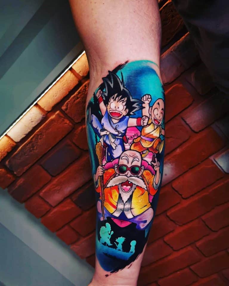 Awesome Dragon Ball Tattoo Ideas