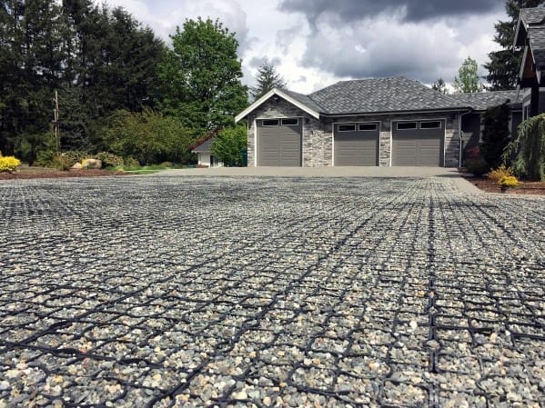 inexpensive gravel driveway edging ideas