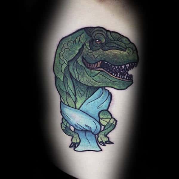 90 Dinosaur Tattoo Designs For Men - Prehistoric Ink Ideas