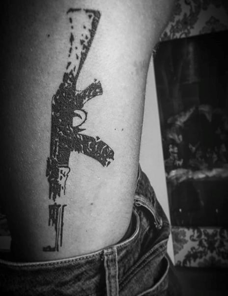 40 AK 47 Tattoo Designs For Men - An Arsenal Of Ideas