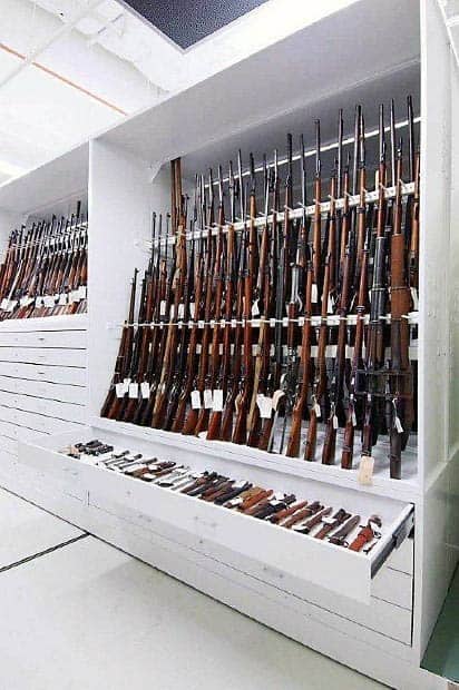 Gun Room Firearm Storage Cabinet Design