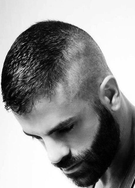 High And Tight Haircut For Men - Masculine Commanding Style