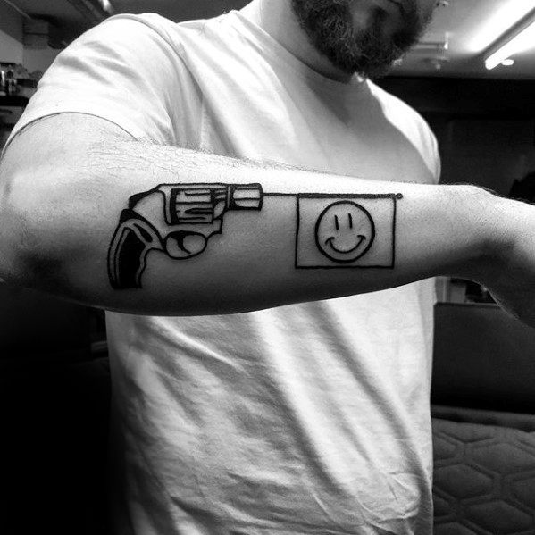 50 Simple Forearm Tattoos For Guys  Manly Ink Design Ideas