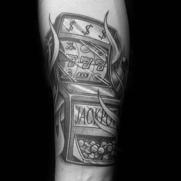 30 Slot Machine Tattoo Designs For Men - Jackpot Ink Ideas
