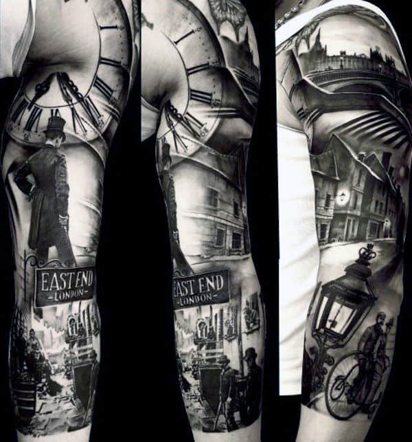 http://nextluxury.com/wp-content/uploads/guys-full-sleeve-grey-busy-street-in-London-realistic-tattoo.jpg