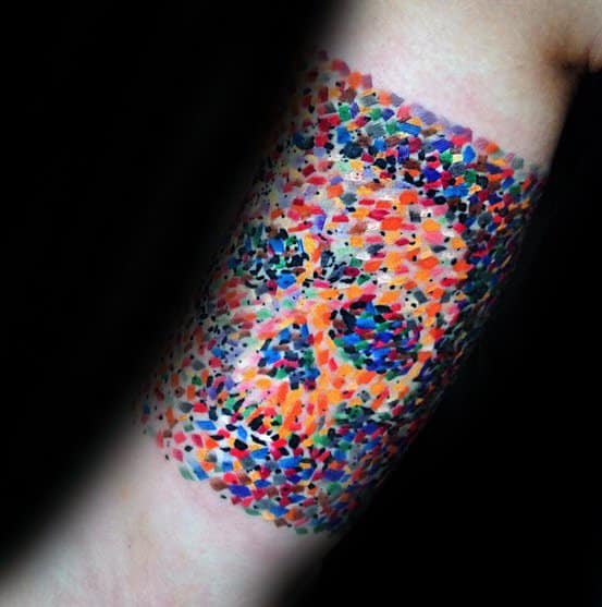 60 Pixel Tattoo Designs For Men Pixelated Ink Ideas