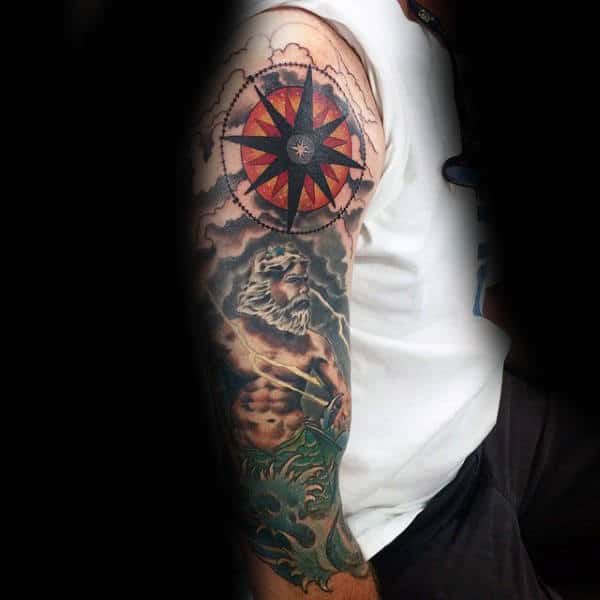 80 Nautical Star Tattoo Designs For Men - Manly Ink Ideas