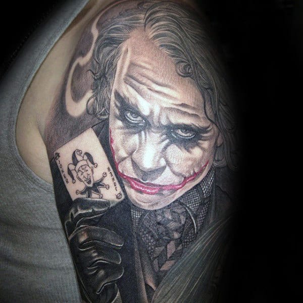 🤡🃏 Joker Tattoo Ideas That Don’t Suck—90 Badass Joker Tattoos