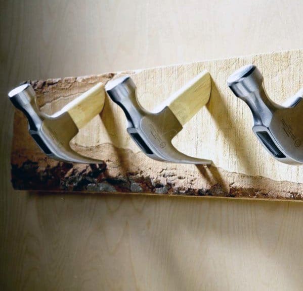 Hammer Coat Rack Diy Man Cave Ideas