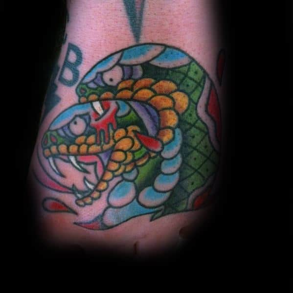 30 Two Headed Snake Tattoo Ideas For Men Serpent Designs