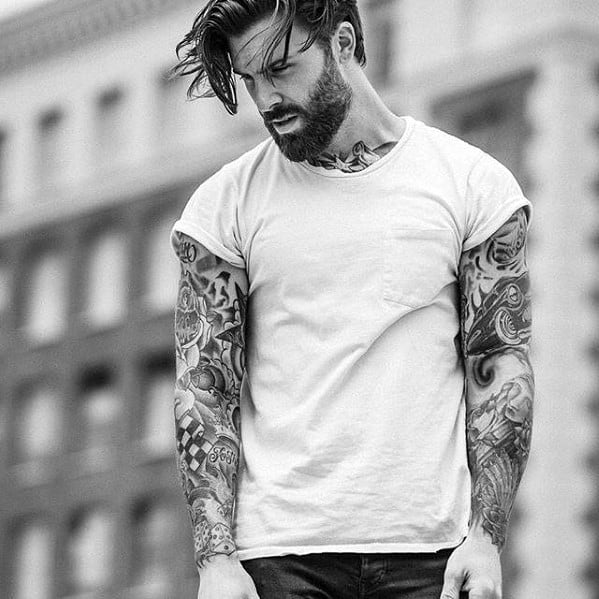 Handsome Mens Cool Beard Style Inspiration