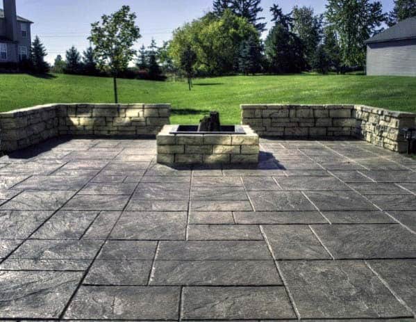 Top 50 Best Stamped Concrete Patio Ideas - Outdoor Space Designs