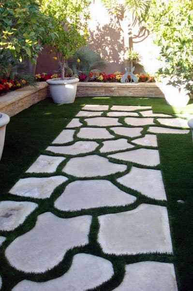 Top 70 Best Stepping Stone Ideas - Hardscape Pathway Designs