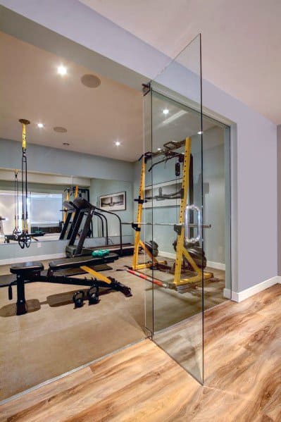 Top 40 Best Home Gym Floor Ideas - Fitness Room Flooring Designs