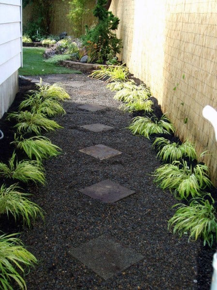 Top 40 Best Gravel Walkway Ideas - Hardscape Path Designs