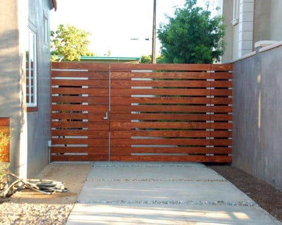 Top 40 Best Wooden Gate Ideas - Front, Side And Backyard ...