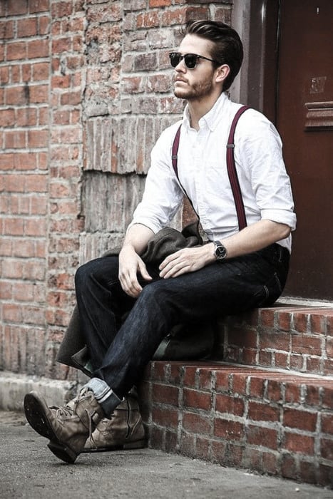 How To Wear Suspenders With Jeans For Men - 30 Male ...
