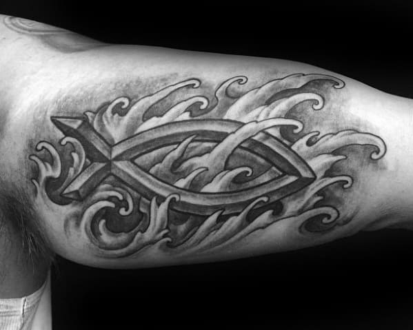 8. Ichthys Arm Tattoo - wide 9