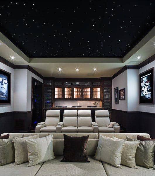 80 Home Theater Design Ideas For Men Movie Room Retreats