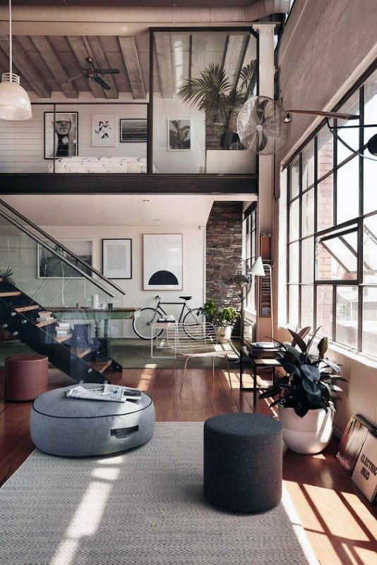 Top 50 Best Industrial Interior Design Ideas - Raw Decor Inspiration
