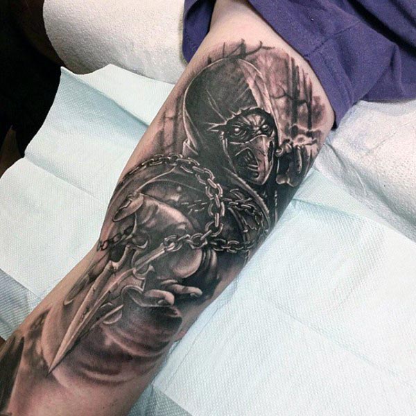 90 Bicep Tattoos For Men - Masculine Muscle Design Ideas