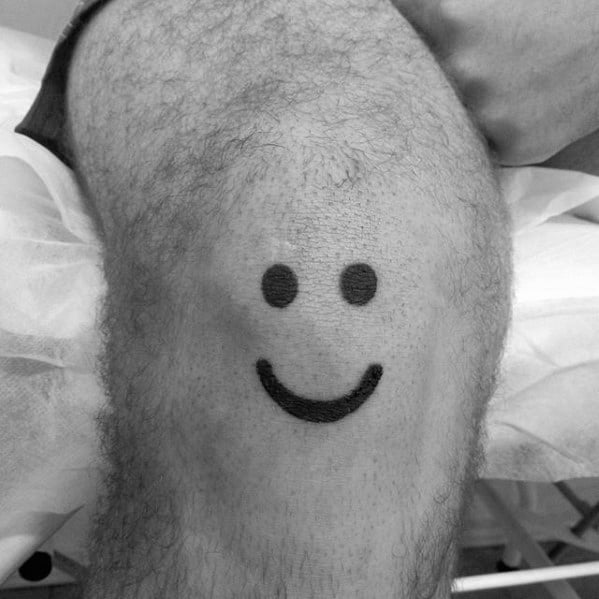 30 Emoji Tattoo Designs For Men - Emoticon Ink Ideas