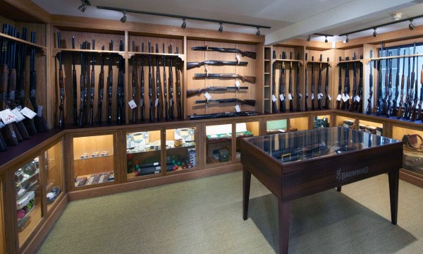 Large Collectors Vintage Gun Room