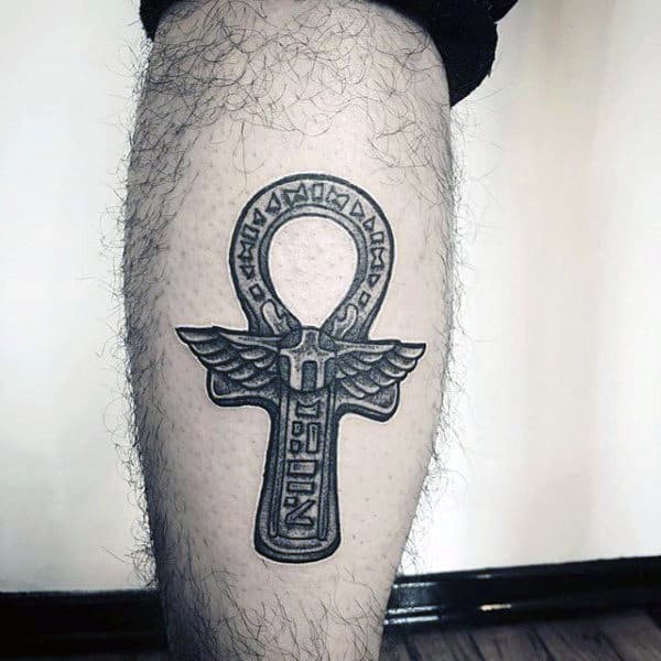 50 Ankh Tattoo Designs For Men Ancient Egyptian