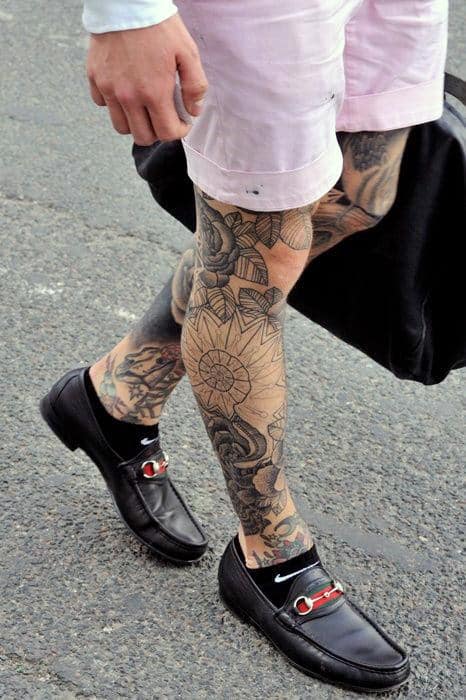 Top 75 Best Leg Tattoos For Men - Sleeve Ideas And Designs